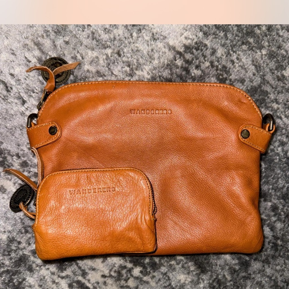 Wanderers Leather Pouch Set